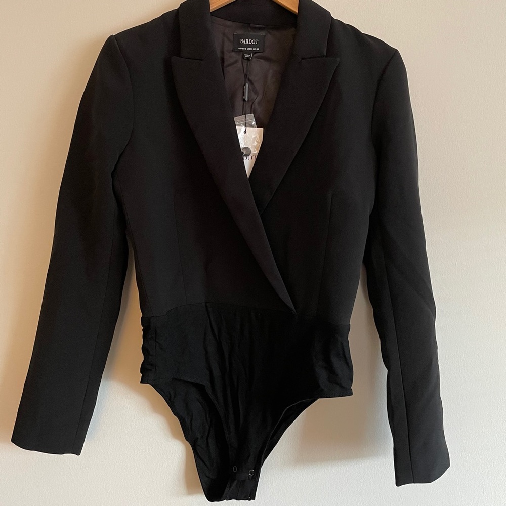 Bardot Blazer Bodysuit NWT
